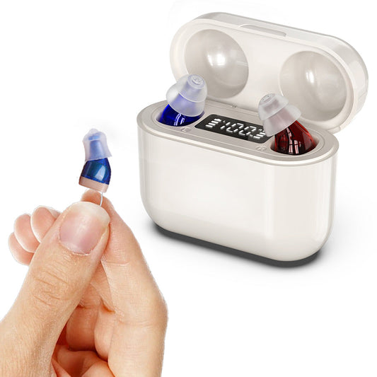 HCR-8C : Mini Digital Rechargeable Hearing Aids (Pair)